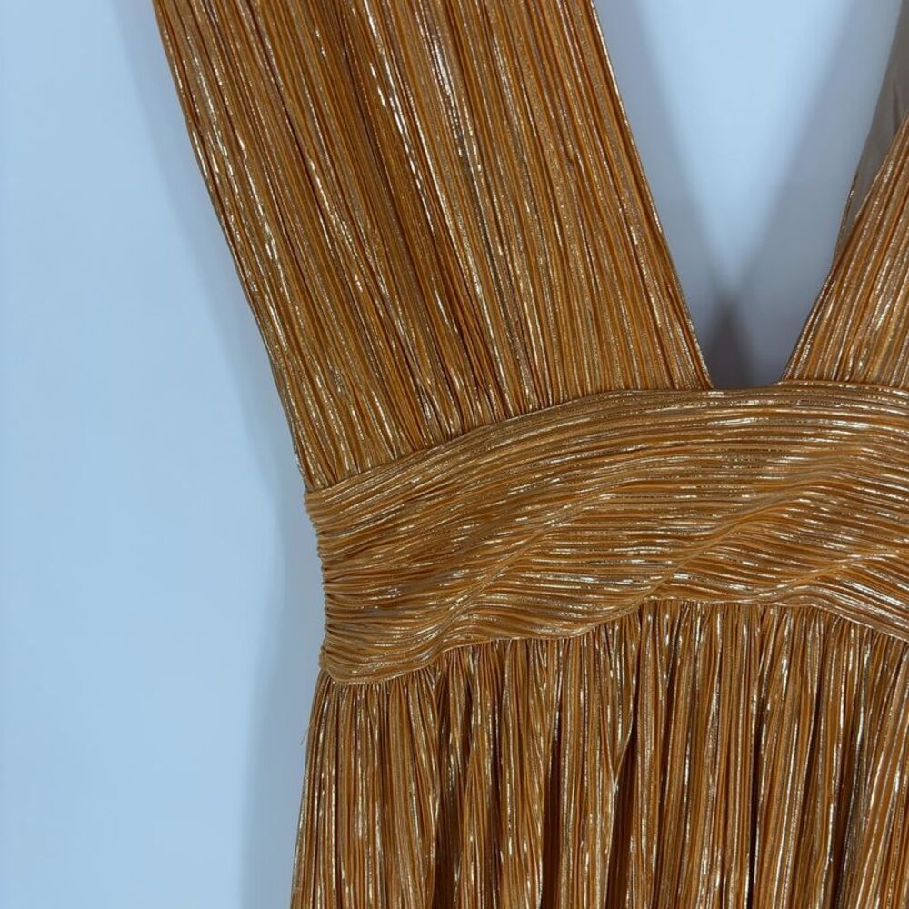 Sabina Musayev Gold Backless Dress - Picture 3 of 5